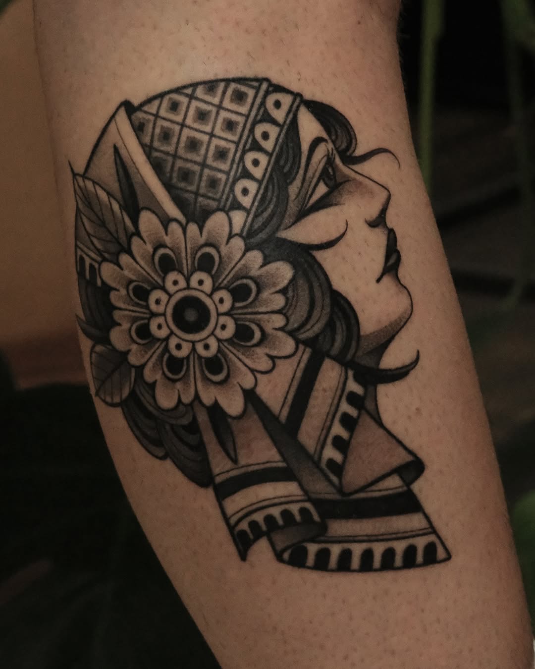 Tattoo by @phil_da_silva_ — american_traditional, black_and_grey