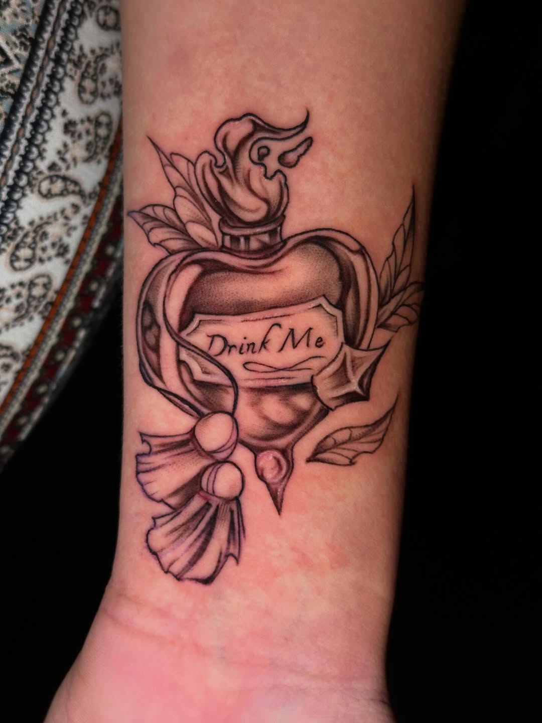 Tattoo by @immaculata_tattoo — lettering_script