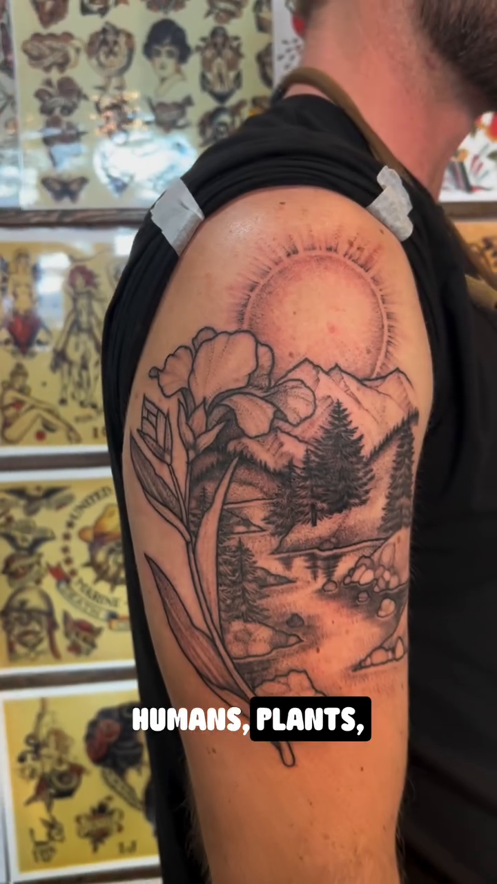 Tattoo by @missemtattoos โ realism, dotwork