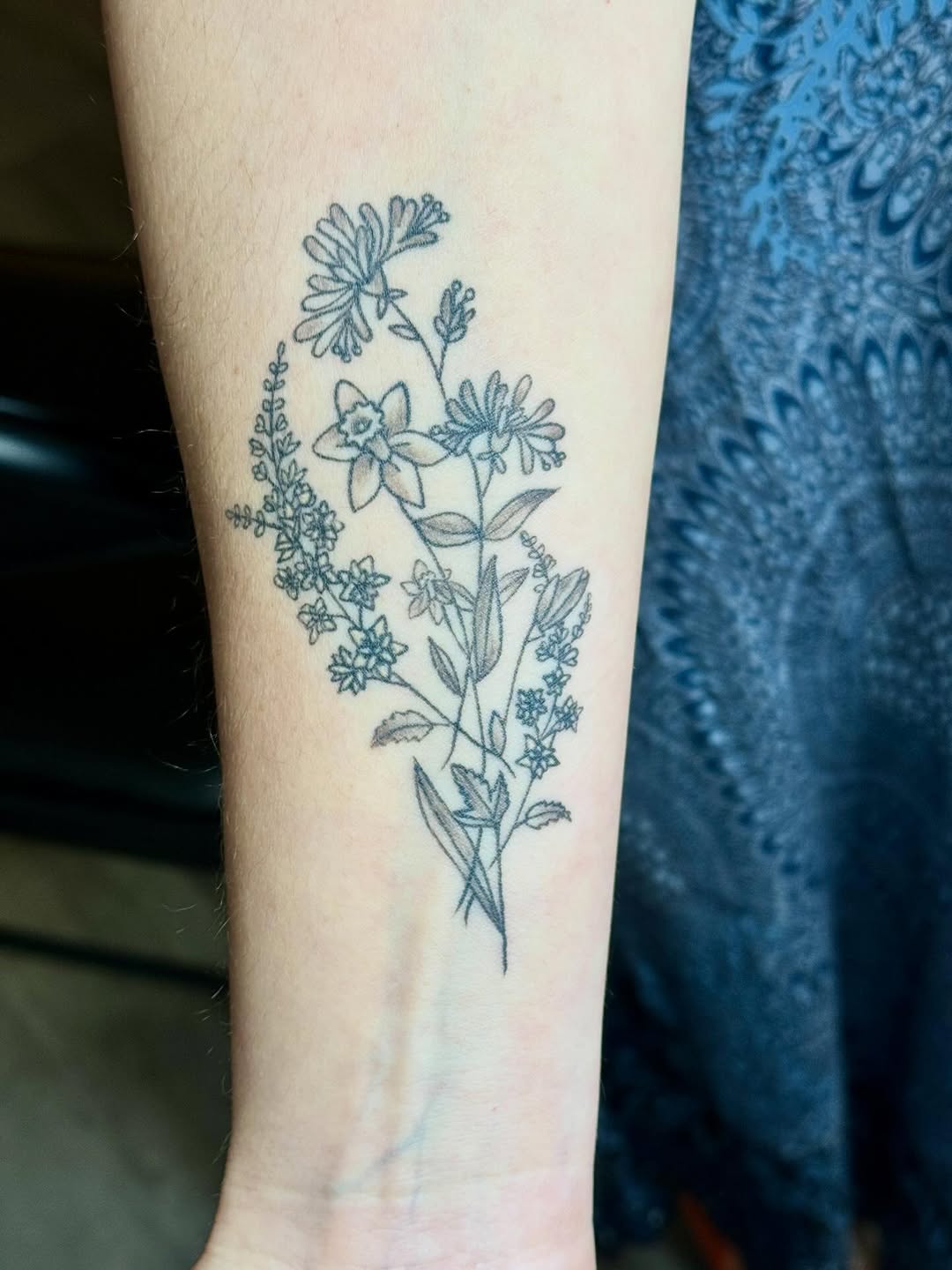 Tattoo by @deirdreaikin — fine_line, black_and_grey