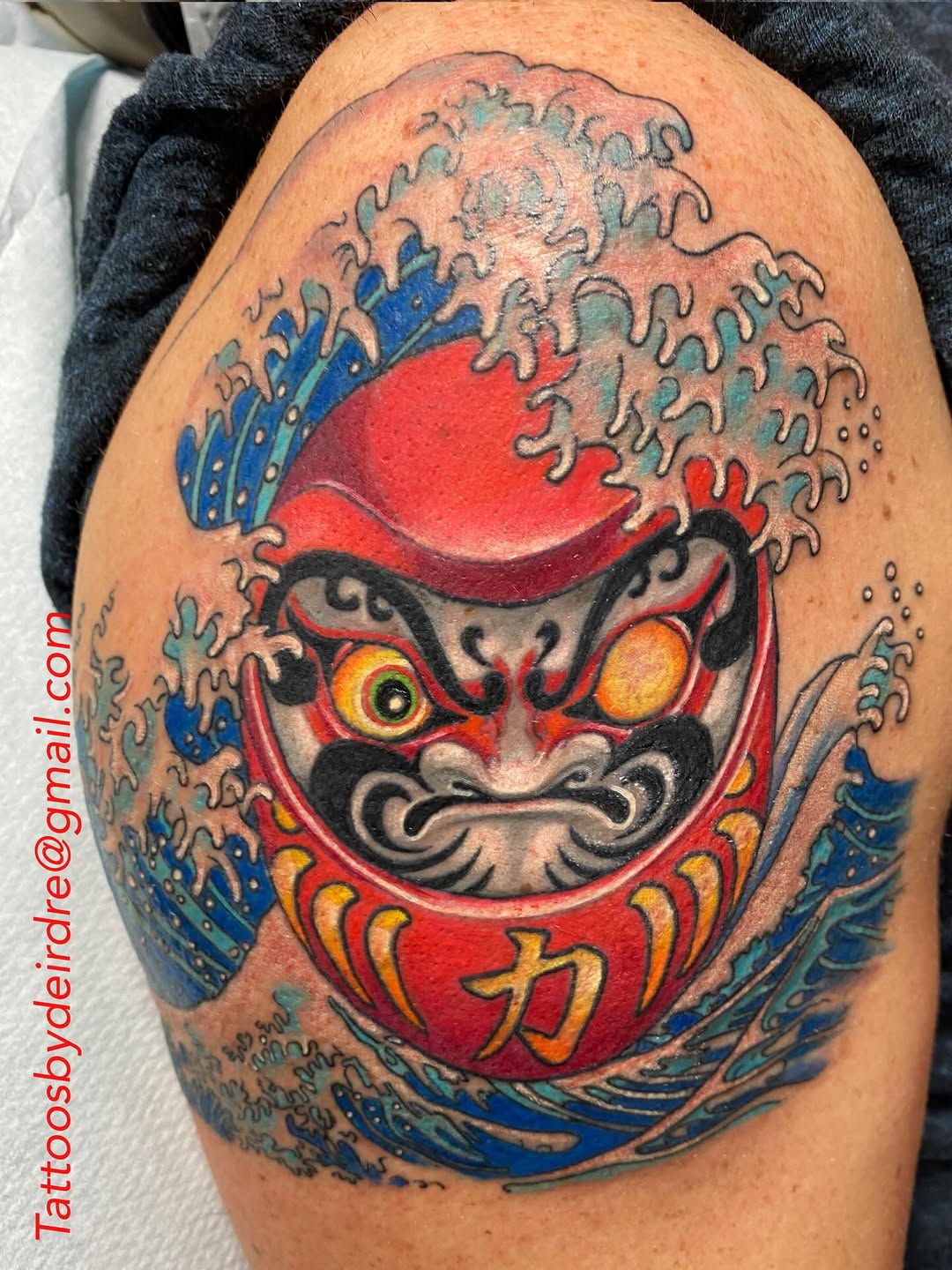 Tattoo by @deirdreaikin — japanese_irezumi, black_and_grey