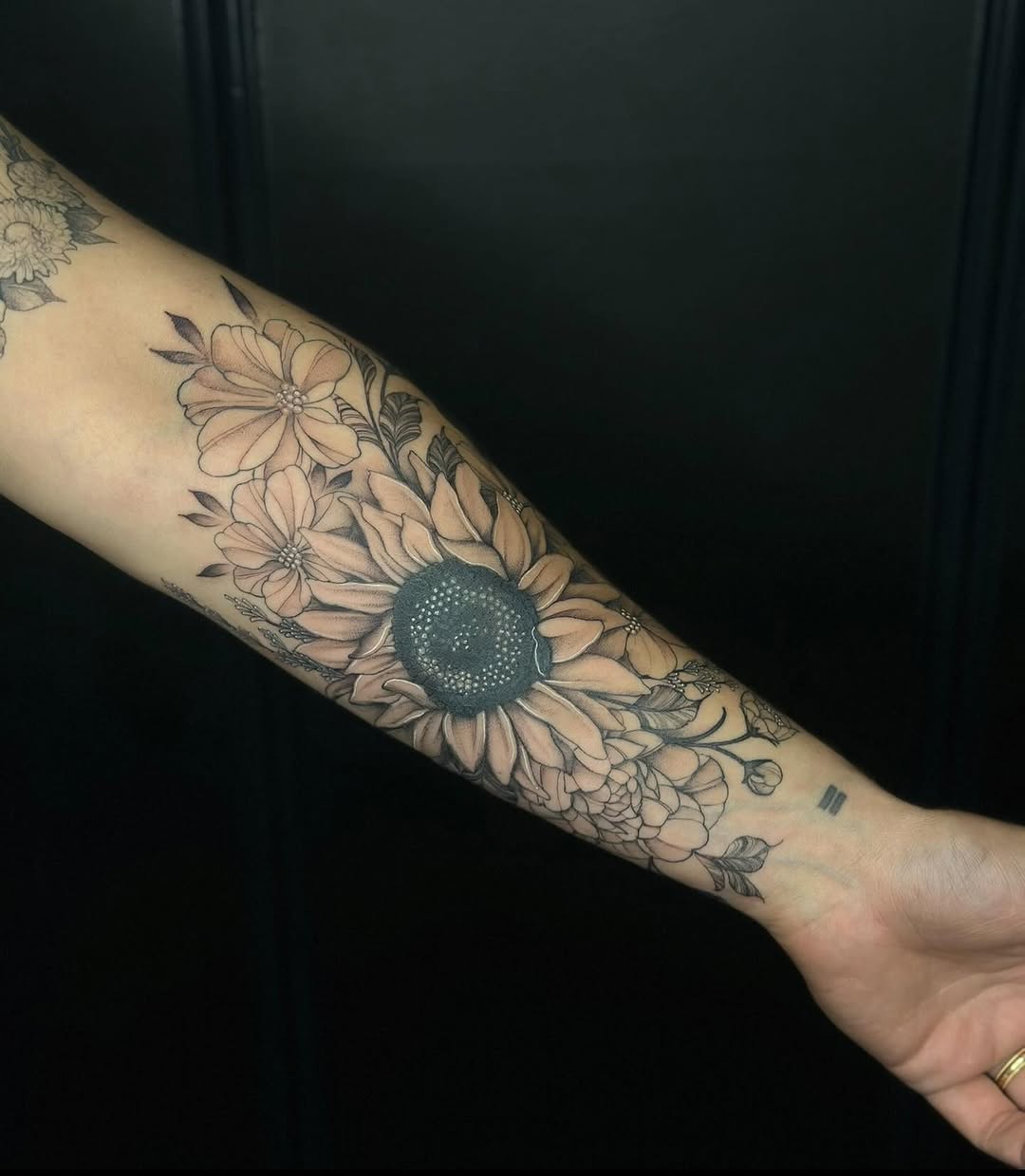 Tattoo by @jessabigelowtattoo — black_and_grey