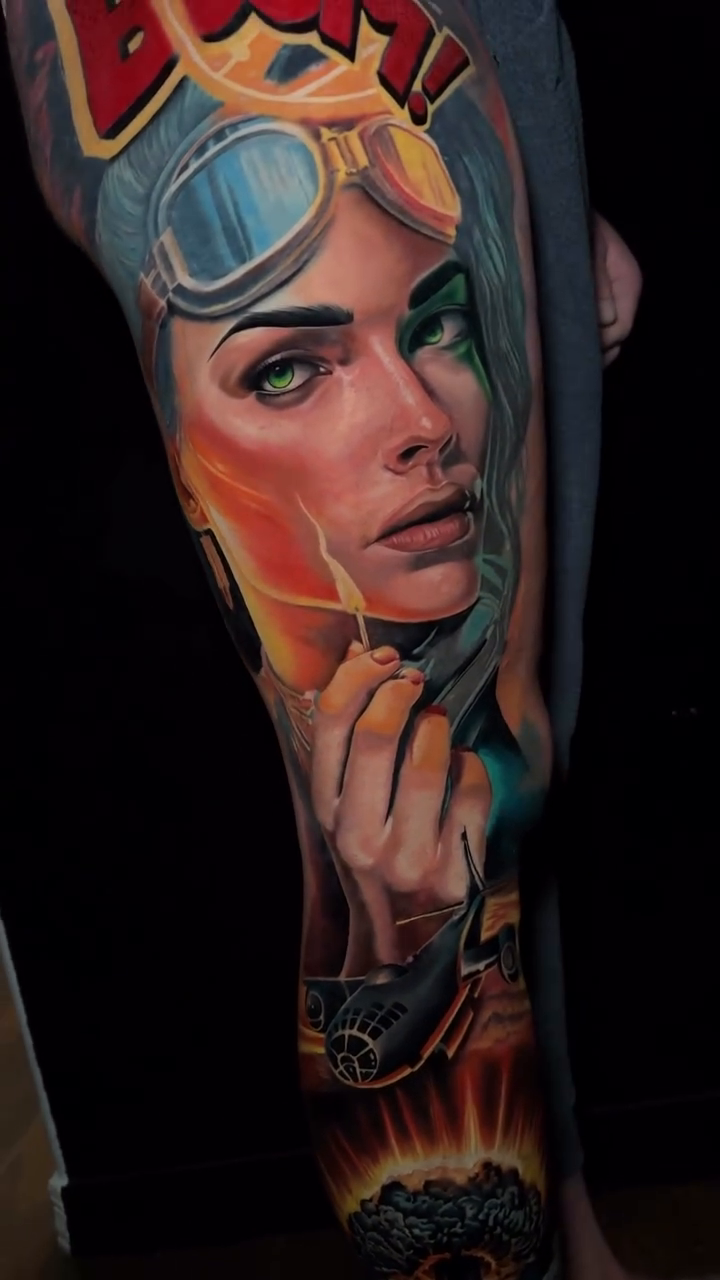 Tattoo work at Hell City Tattoo Fest – Phoenix 2026