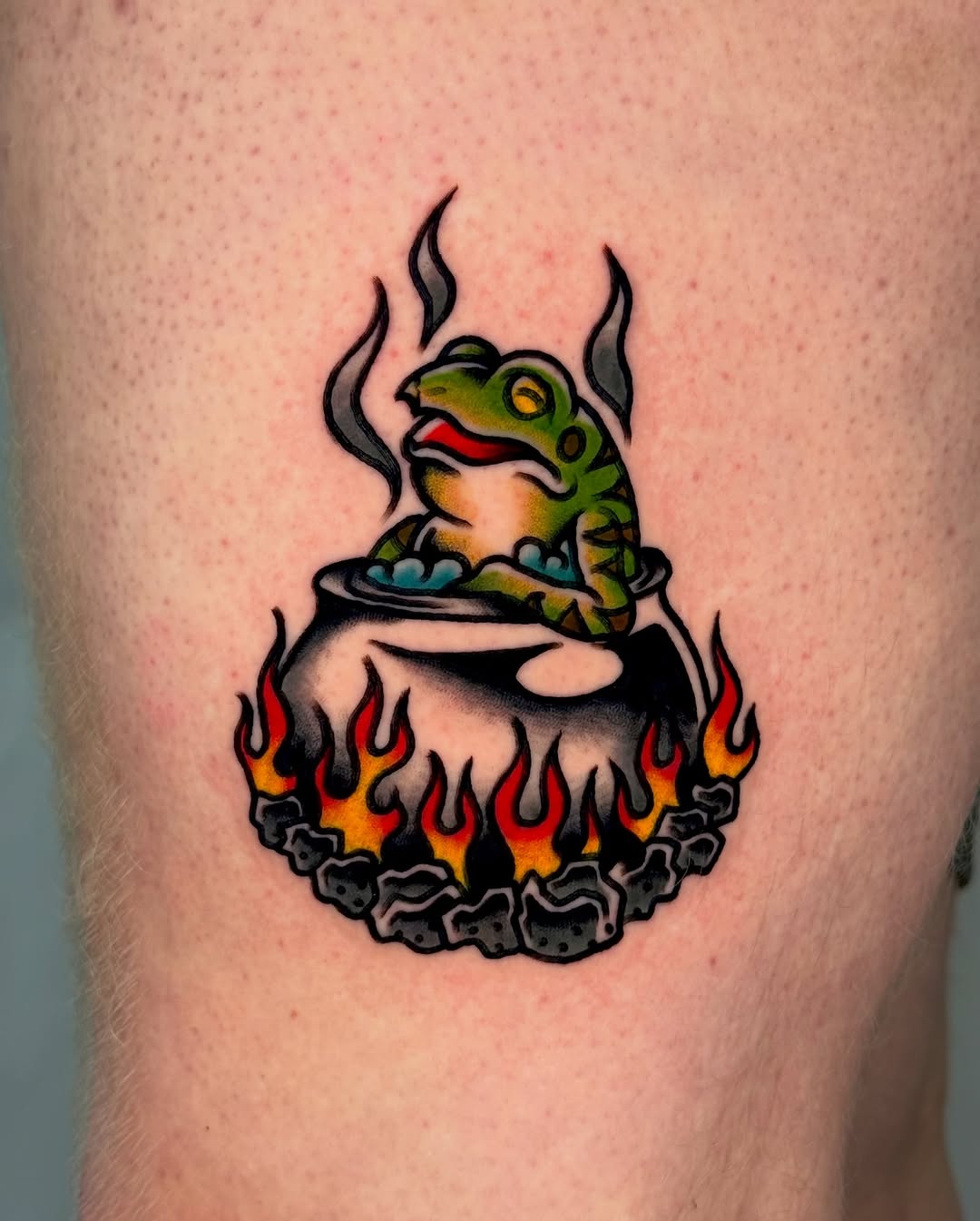 Tattoo by @sancho_ttt — american_traditional, illustrative