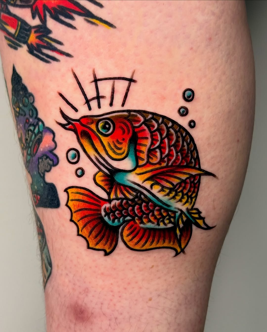 Tattoo by @sancho_ttt — american_traditional, illustrative