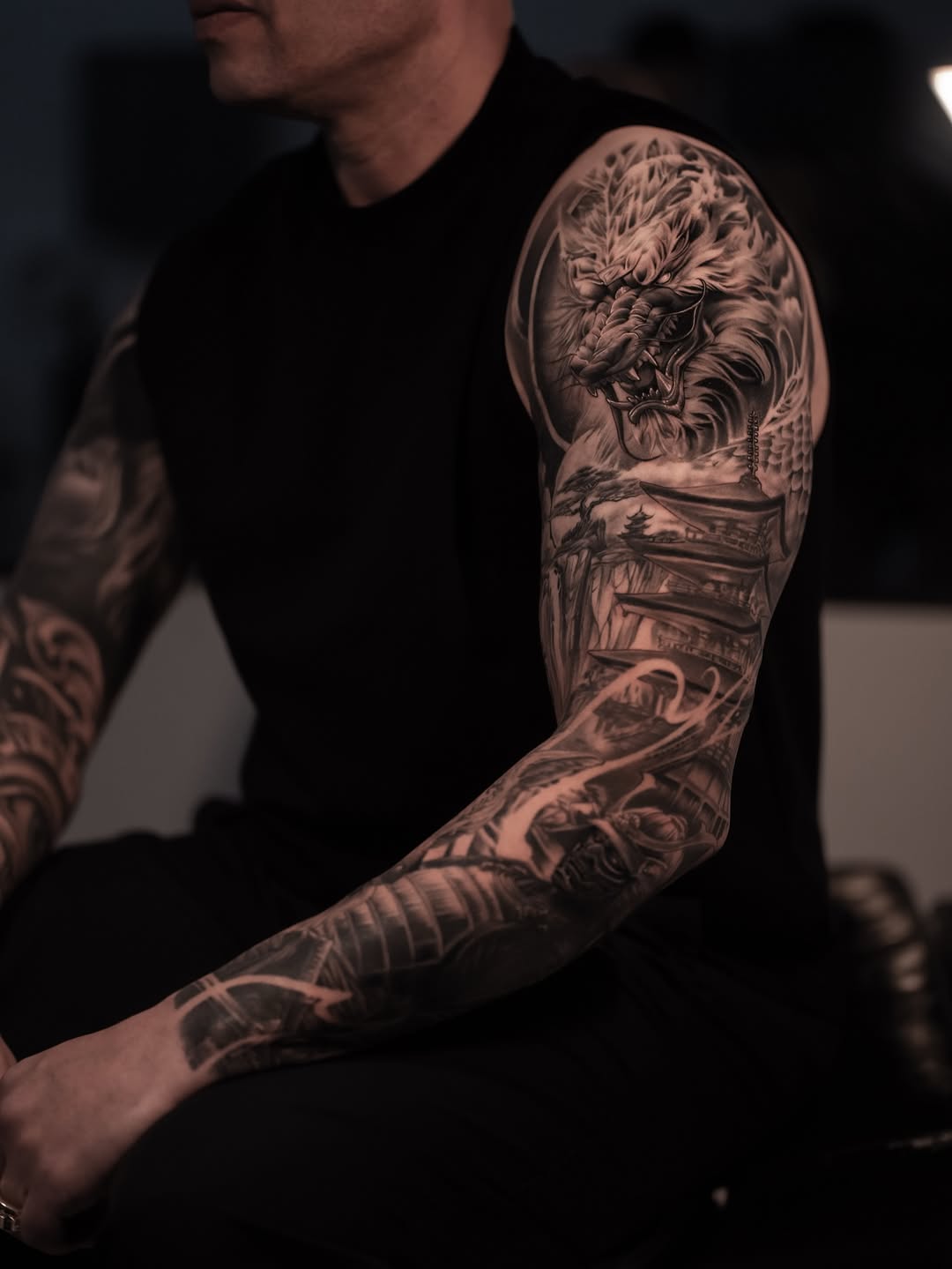 Tattoo by @andretattoostx โ japanese_irezumi, realism