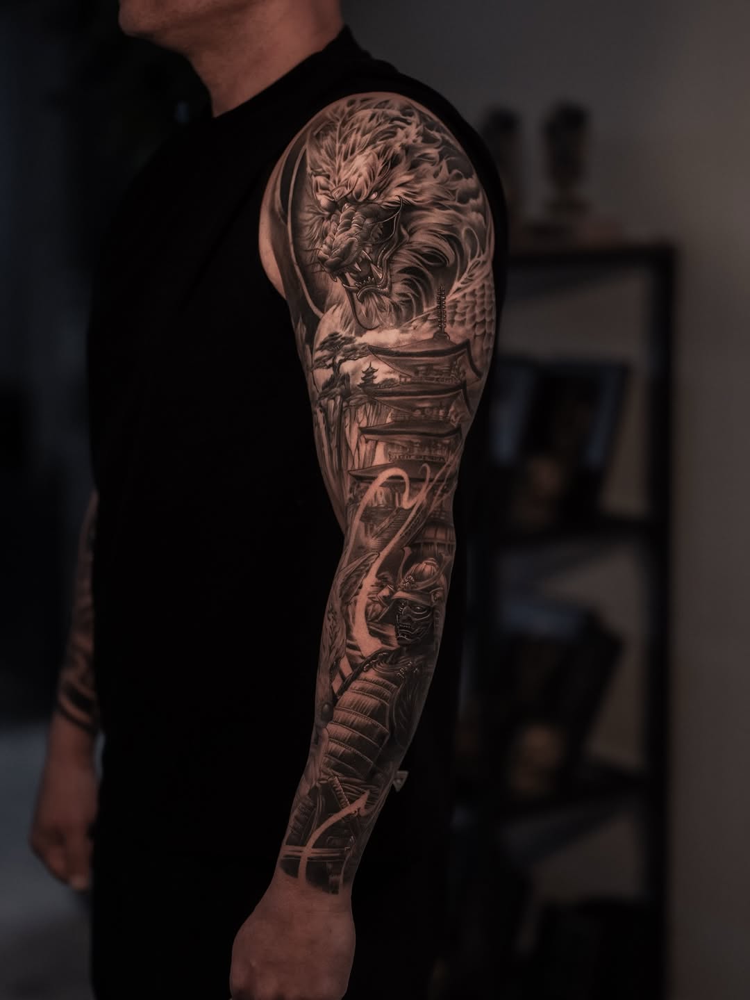 Tattoo by @andretattoostx โ japanese_irezumi, realism