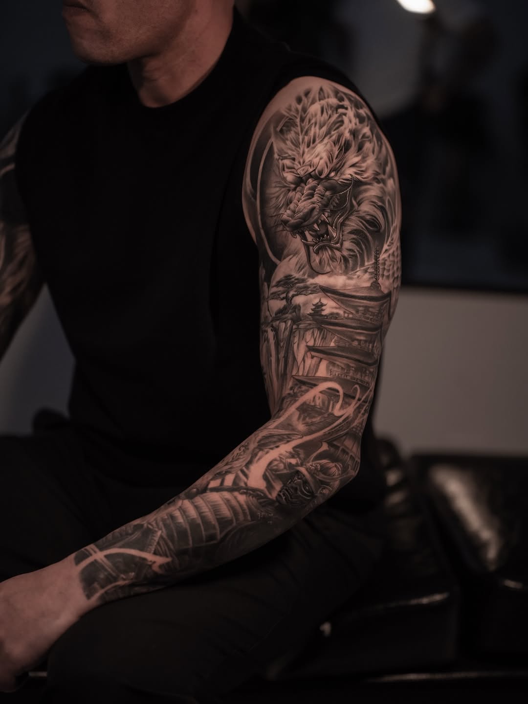 Tattoo by @andretattoostx โ japanese_irezumi, realism