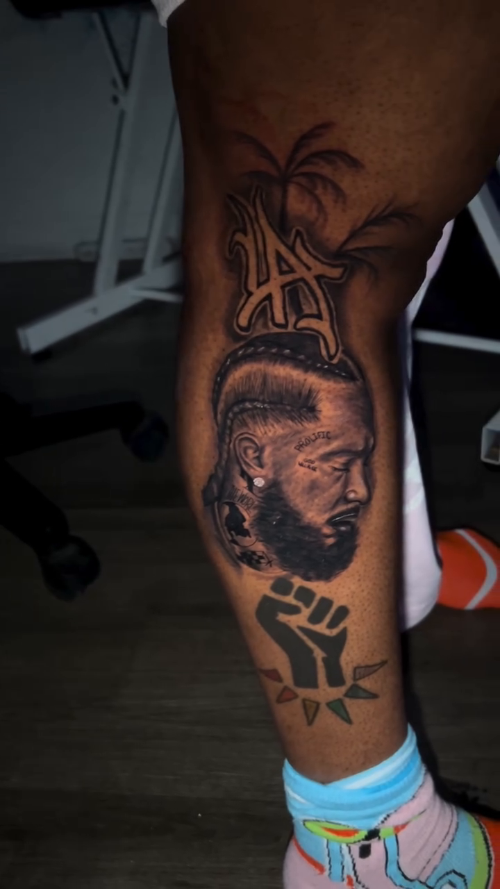 Tattoo by @98nigel — realism, black_and_grey