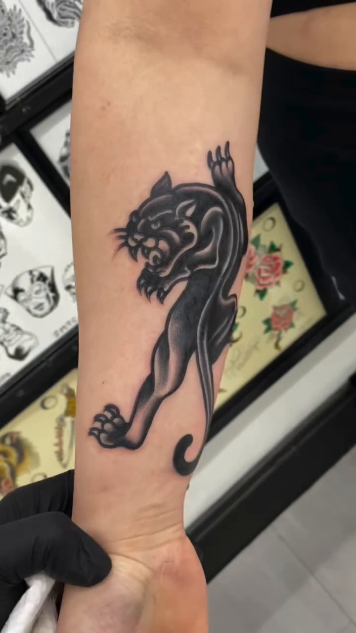 Tattoo by @tattoosbydice — blackwork, neo_traditional