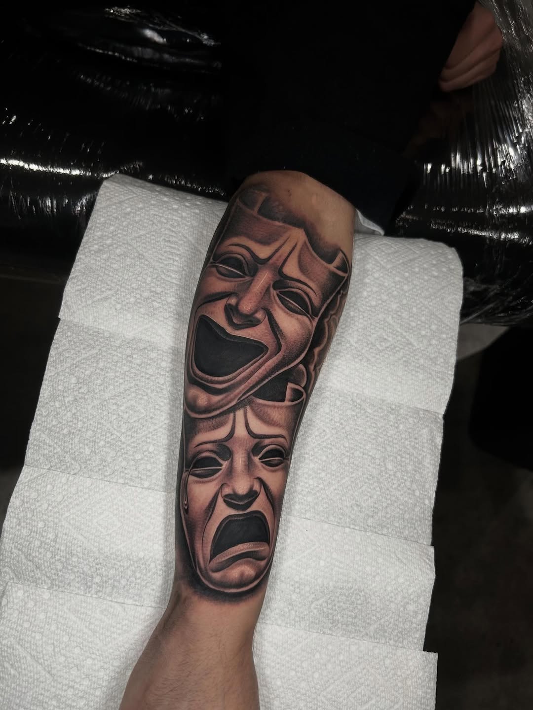 Tattoo by @tattoo_isaac562 โ black_and_grey, realism