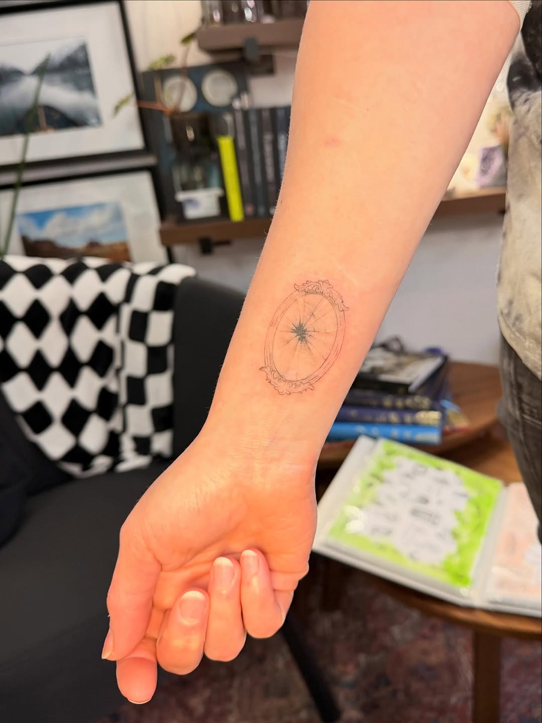 Tattoo by @artfully.adria — fine_line, minimalist