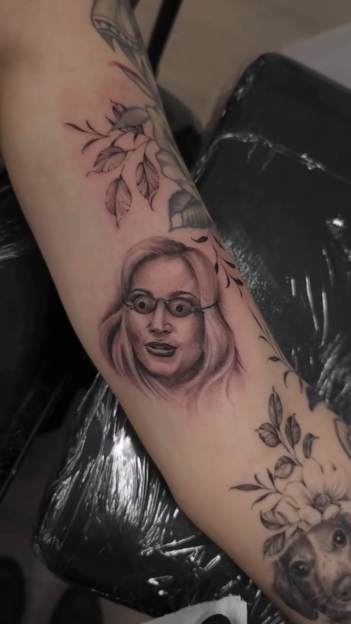 Tattoo by @jordanallredart — realism, black_and_grey