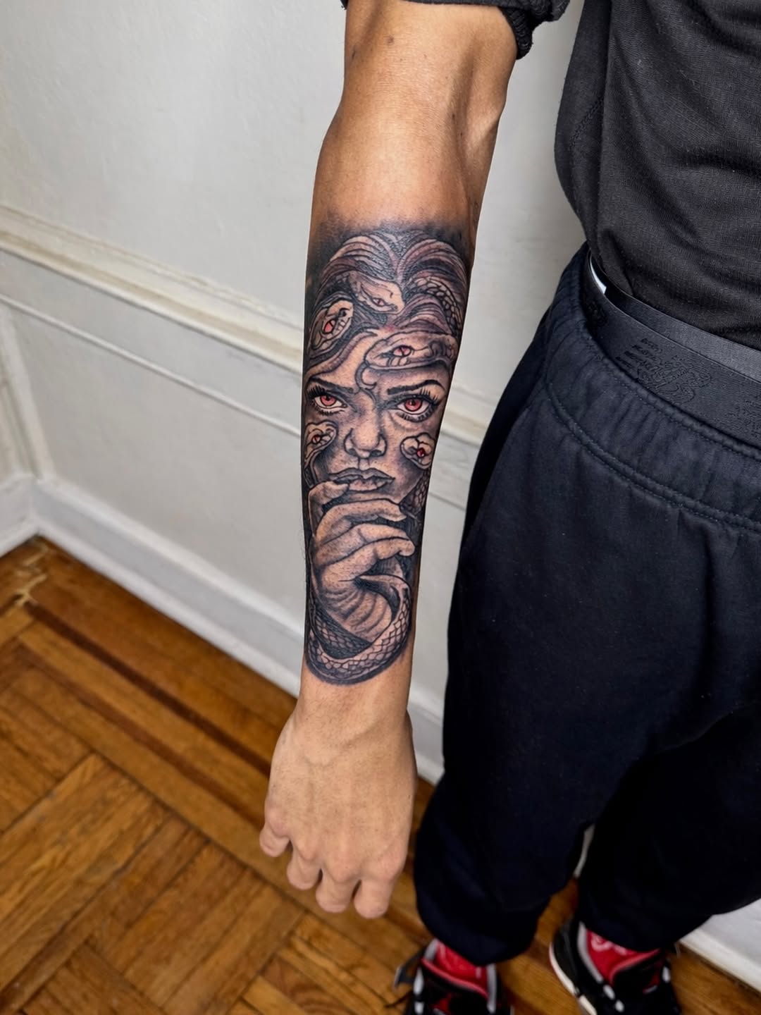 Tattoo by @inkbyjayye β realism, black_and_grey
