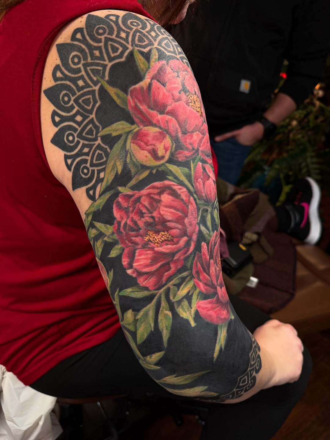 Tattoo by @rowanrhystattoo — realism, blackwork