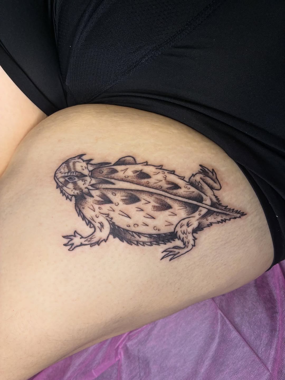 Tattoo by @pebbles.iv — black_and_grey, realism