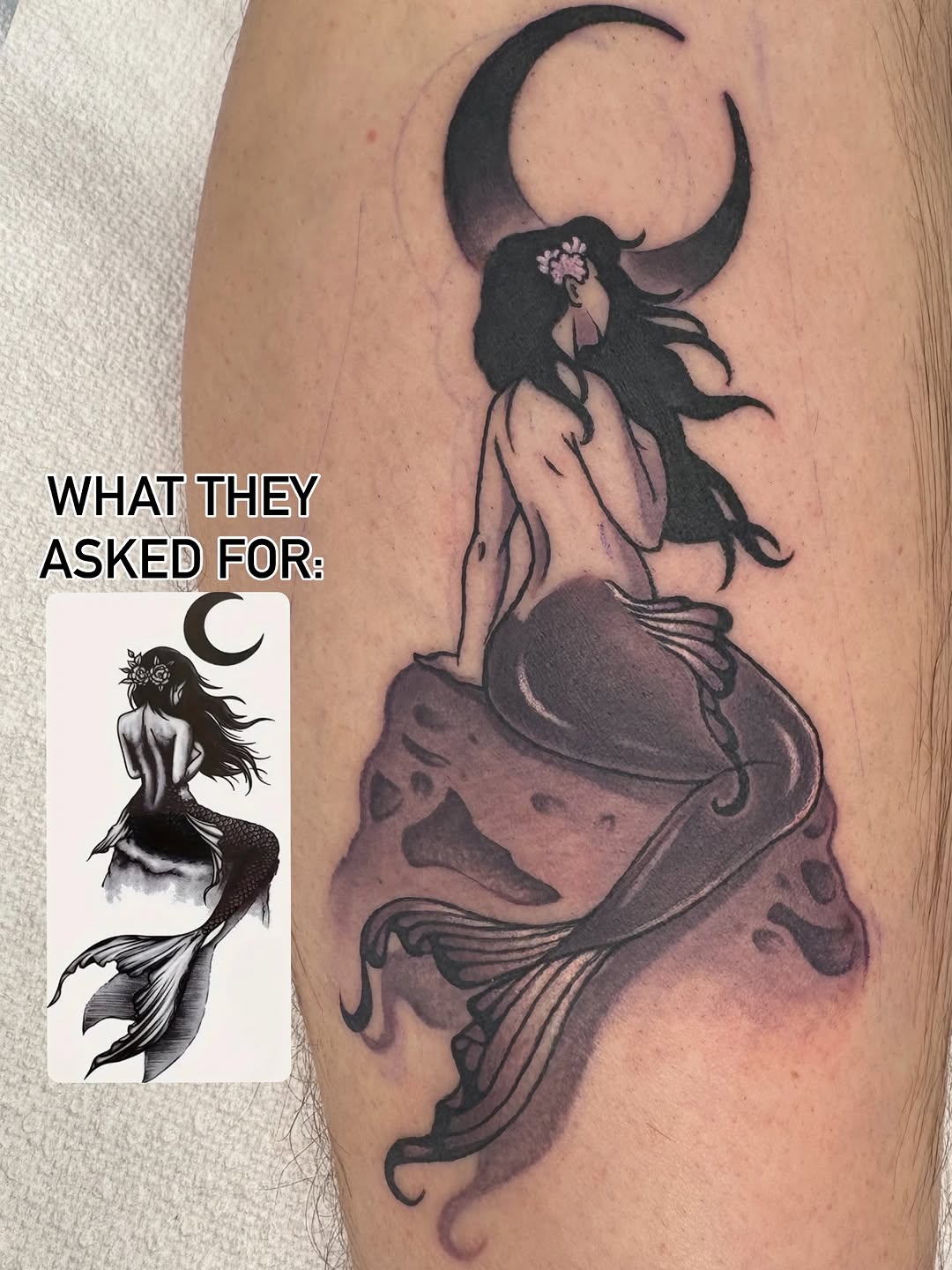 Tattoo by @tyyger.style — illustrative, black_and_grey