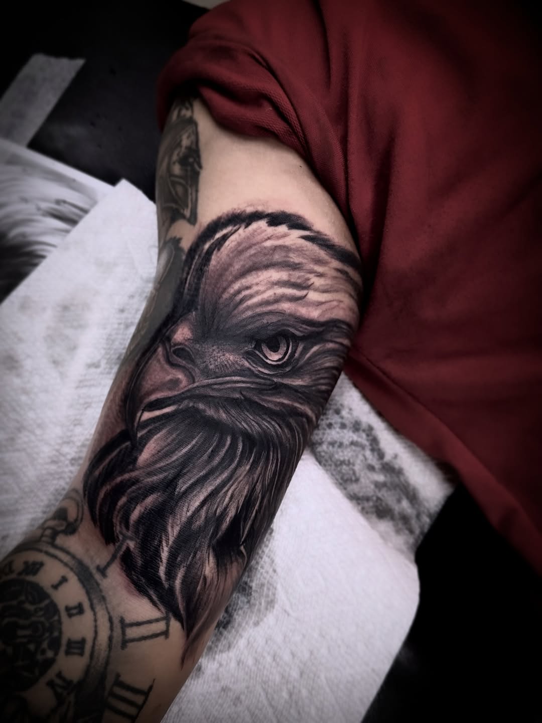 Tattoo by @don_lino_tattoo — realism, black_and_grey