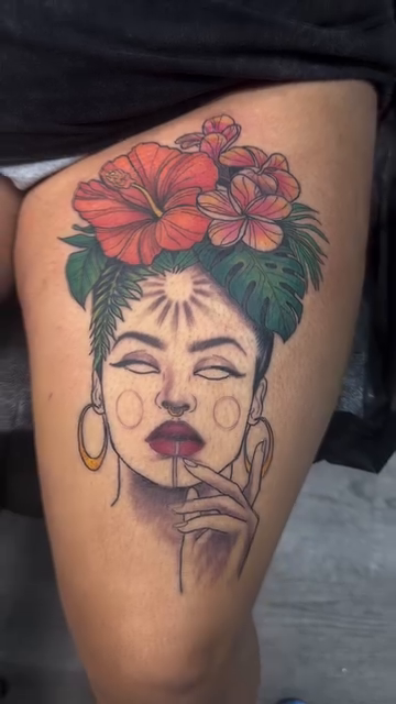 Tattoo by @krushkortnay — neo_traditional, realism