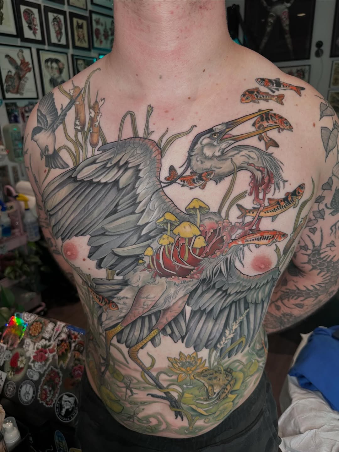 Tattoo by @creature_tattooer — realism, illustrative