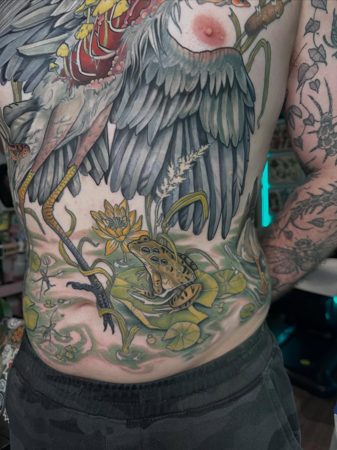 Tattoo by @creature_tattooer — realism, illustrative
