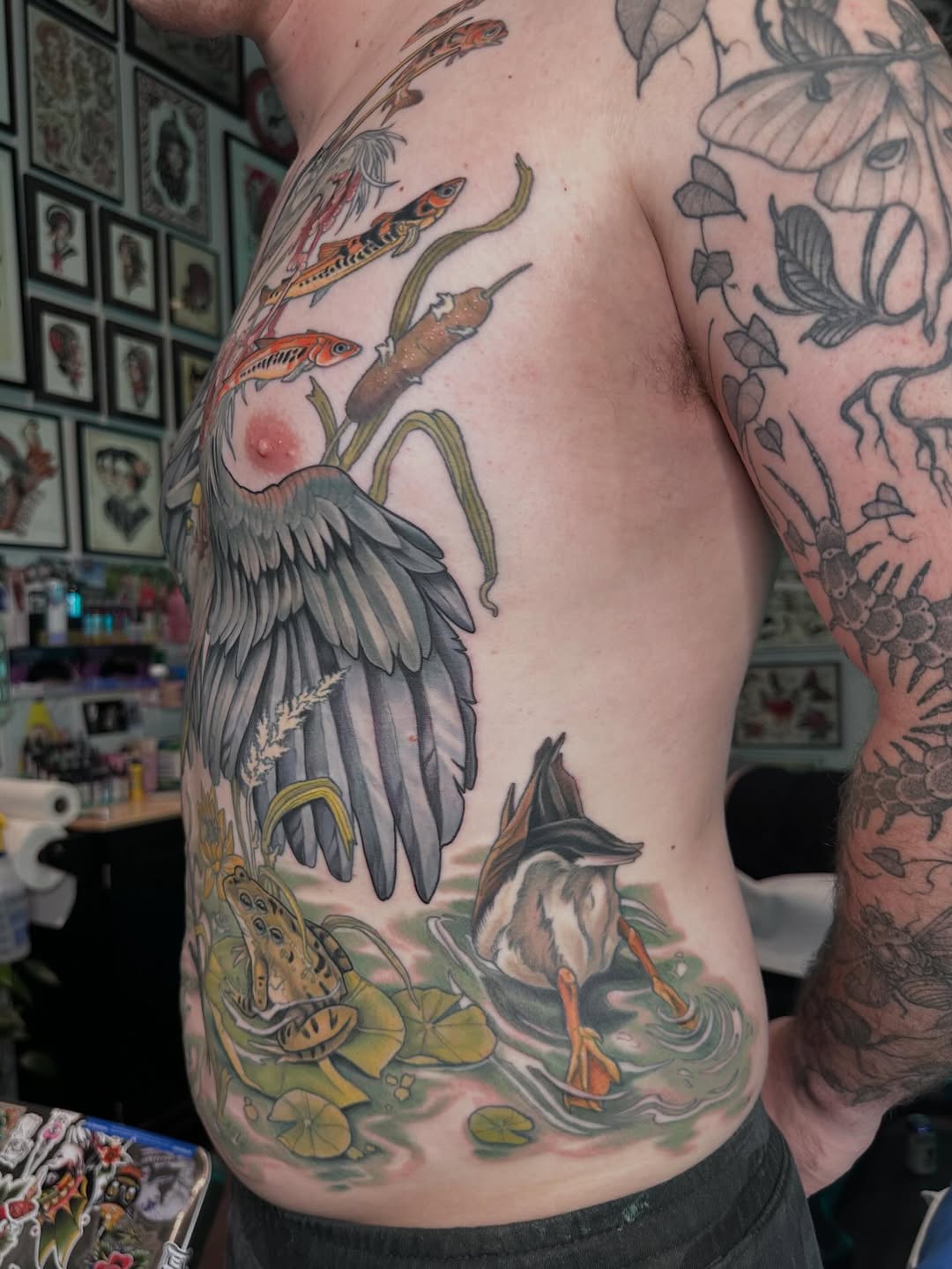 Tattoo by @creature_tattooer — realism, illustrative