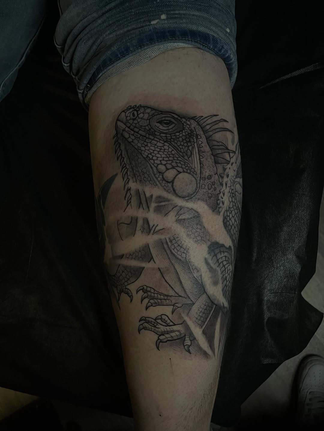 Tattoo by @dtat2christ — realism, black_and_grey