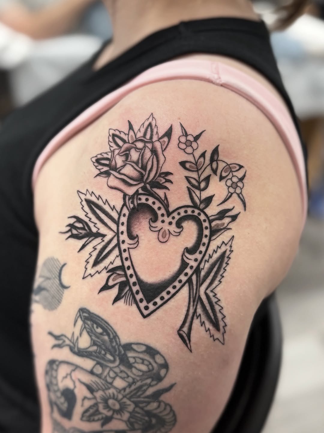 Tattoo by @nicholasleetattoo — american_traditional