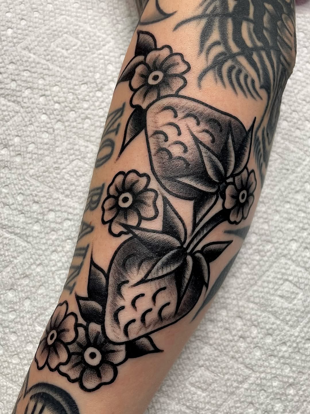 Tattoo by @chris.gasca — american_traditional, black_and_grey