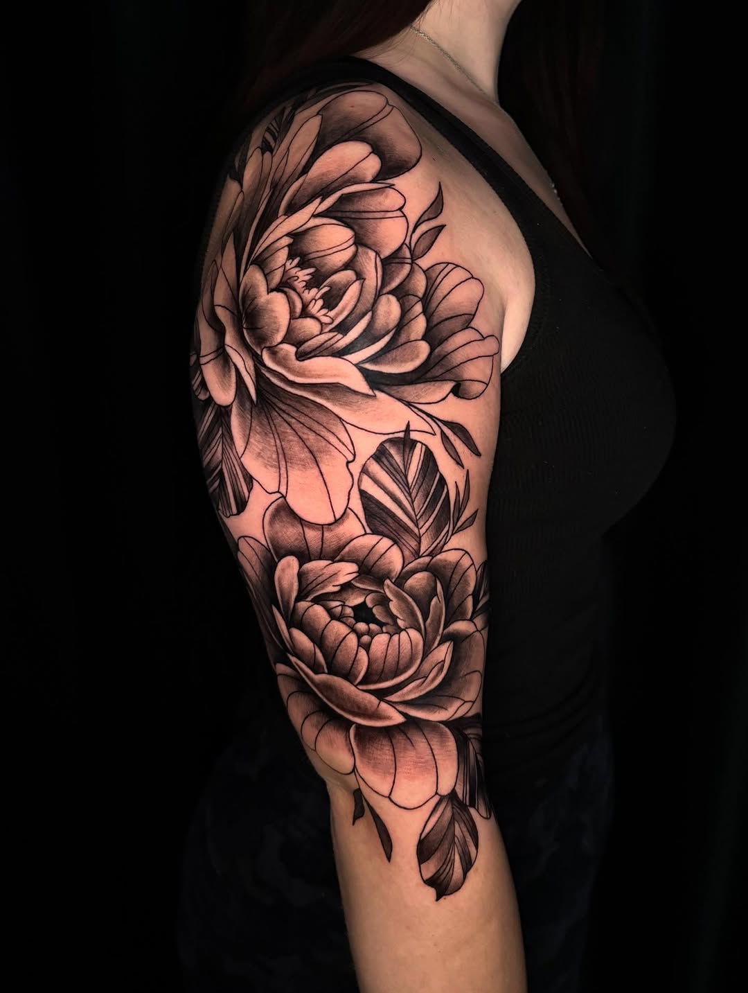 Tattoo by @panda13tattoos — black_and_grey, illustrative