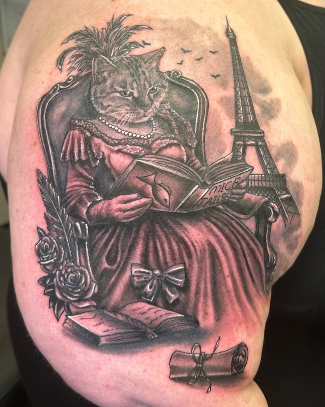 Tattoo by @josh.d.anderson — realism, black_and_grey