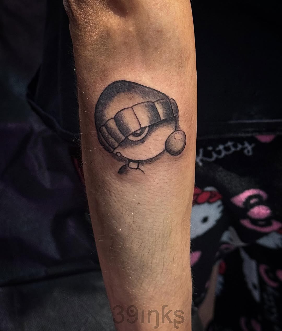 Tattoo by @39inks — black_and_grey