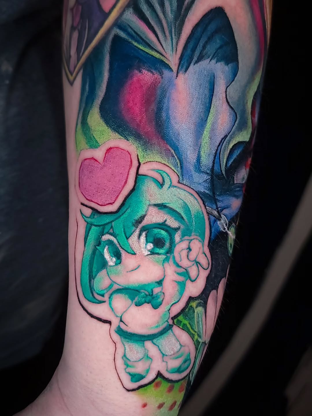 Tattoo by @banxamilli — anime, new_school