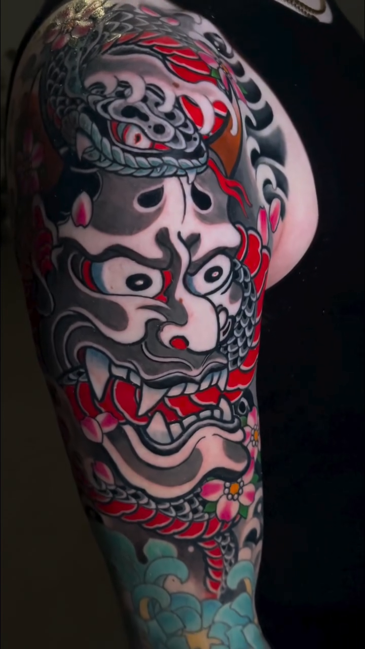 Tattoo by @tattoosbyclaude — japanese_irezumi, illustrative