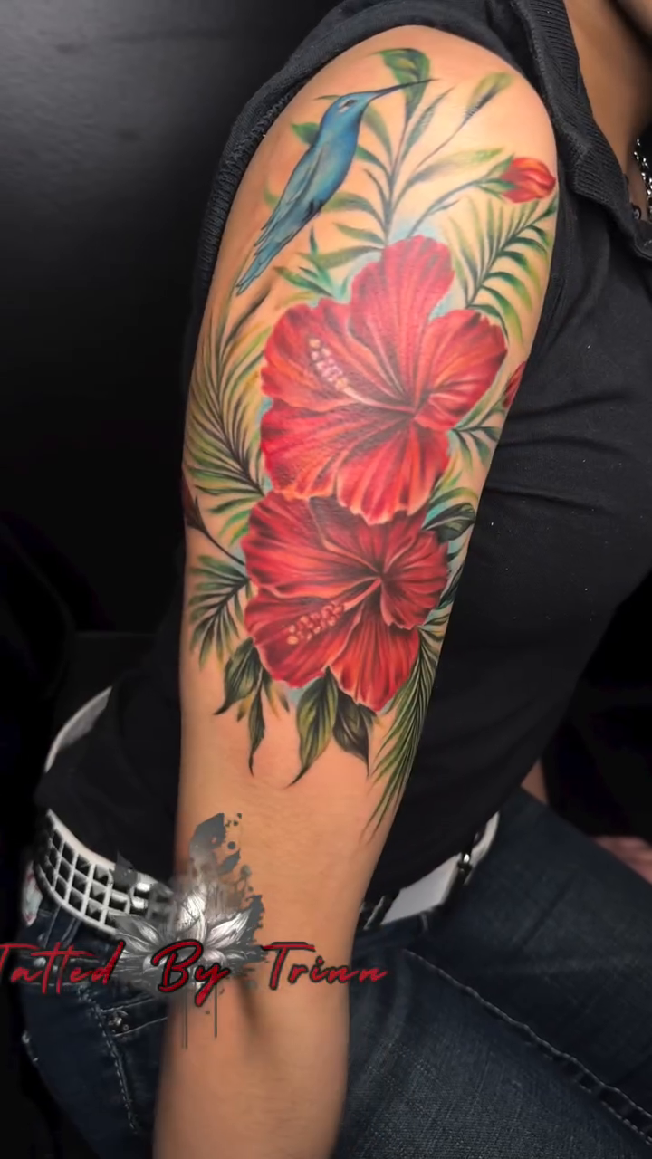 Tattoo by @tattedbytrinn — realism, color