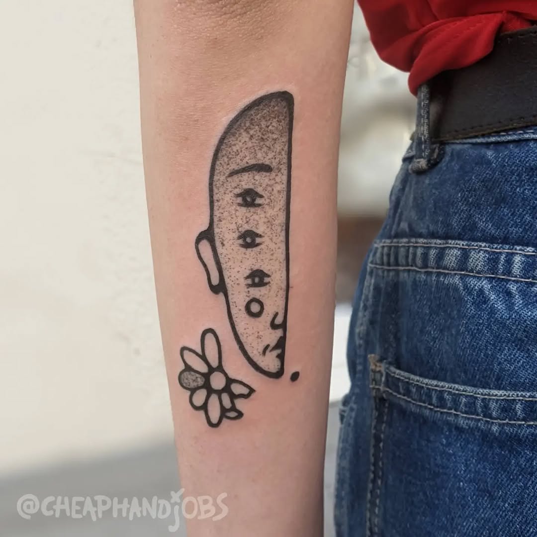 Tattoo by @cheaphandjobs — sketch