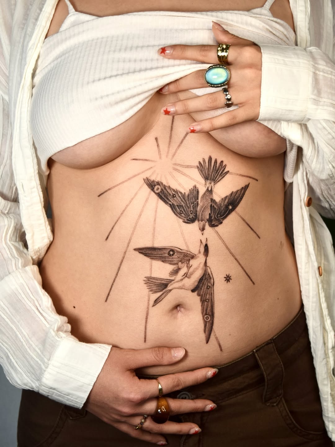 Tattoo by @oh_stella_oh — black_and_grey