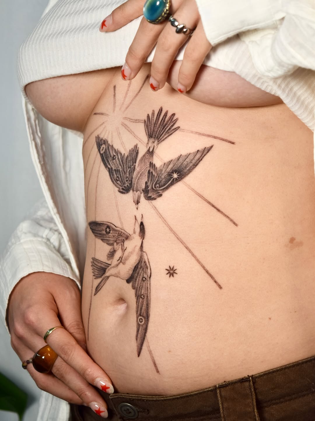 Tattoo by @oh_stella_oh — dotwork