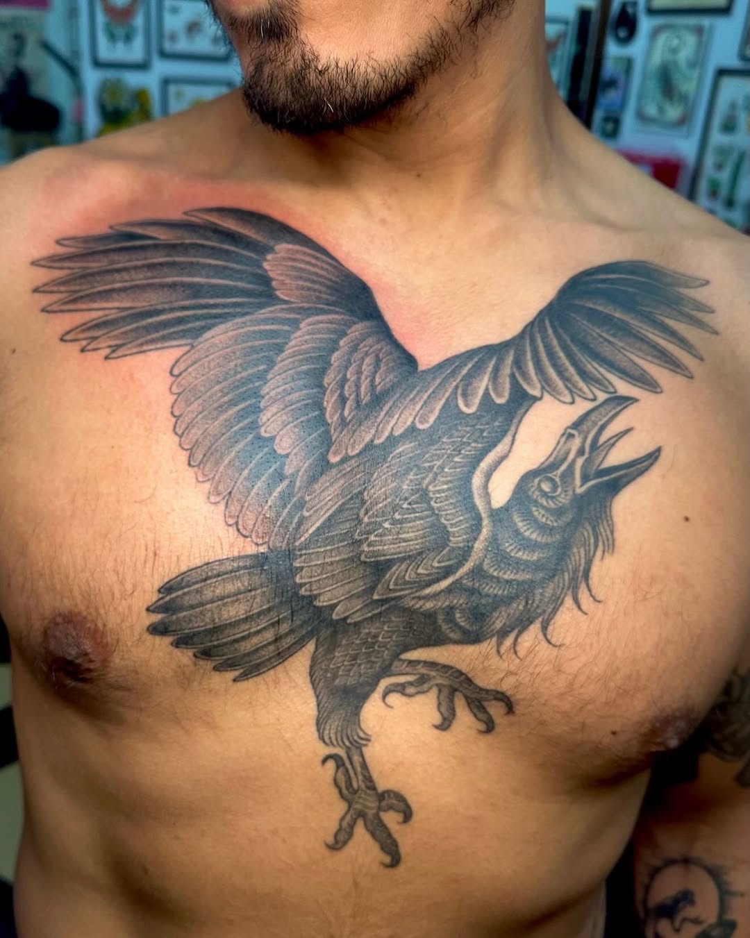 Tattoo by @nambiepambie — black_and_grey, realism