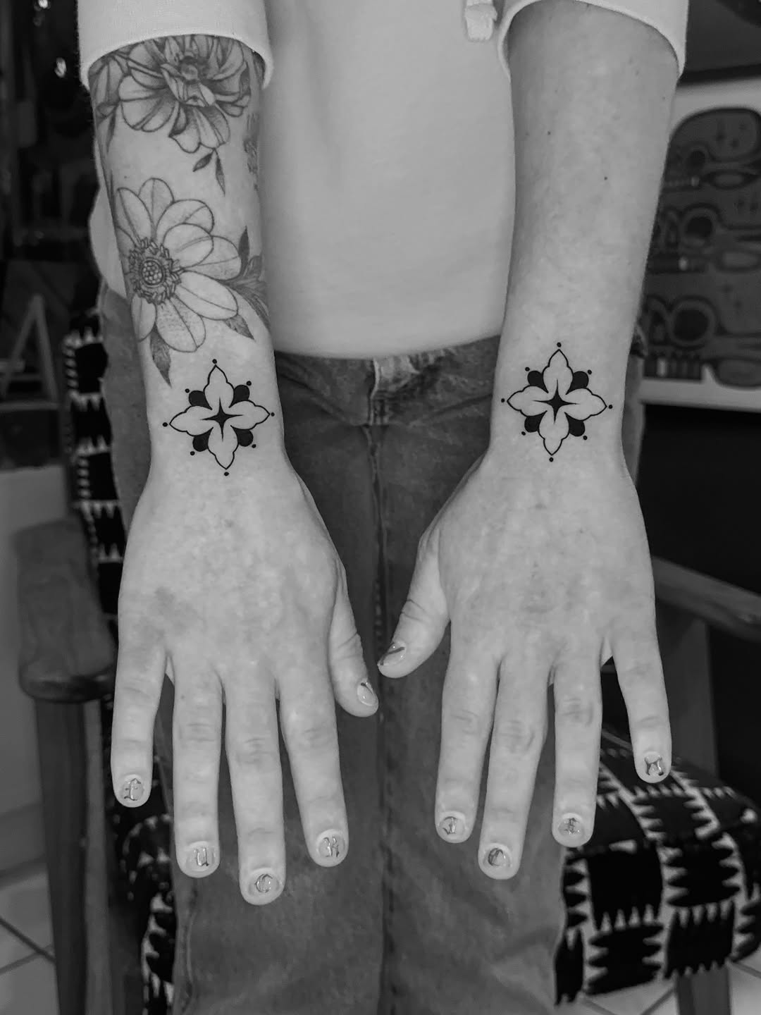 Tattoo by @tattoos.bydahlia โ black_and_grey