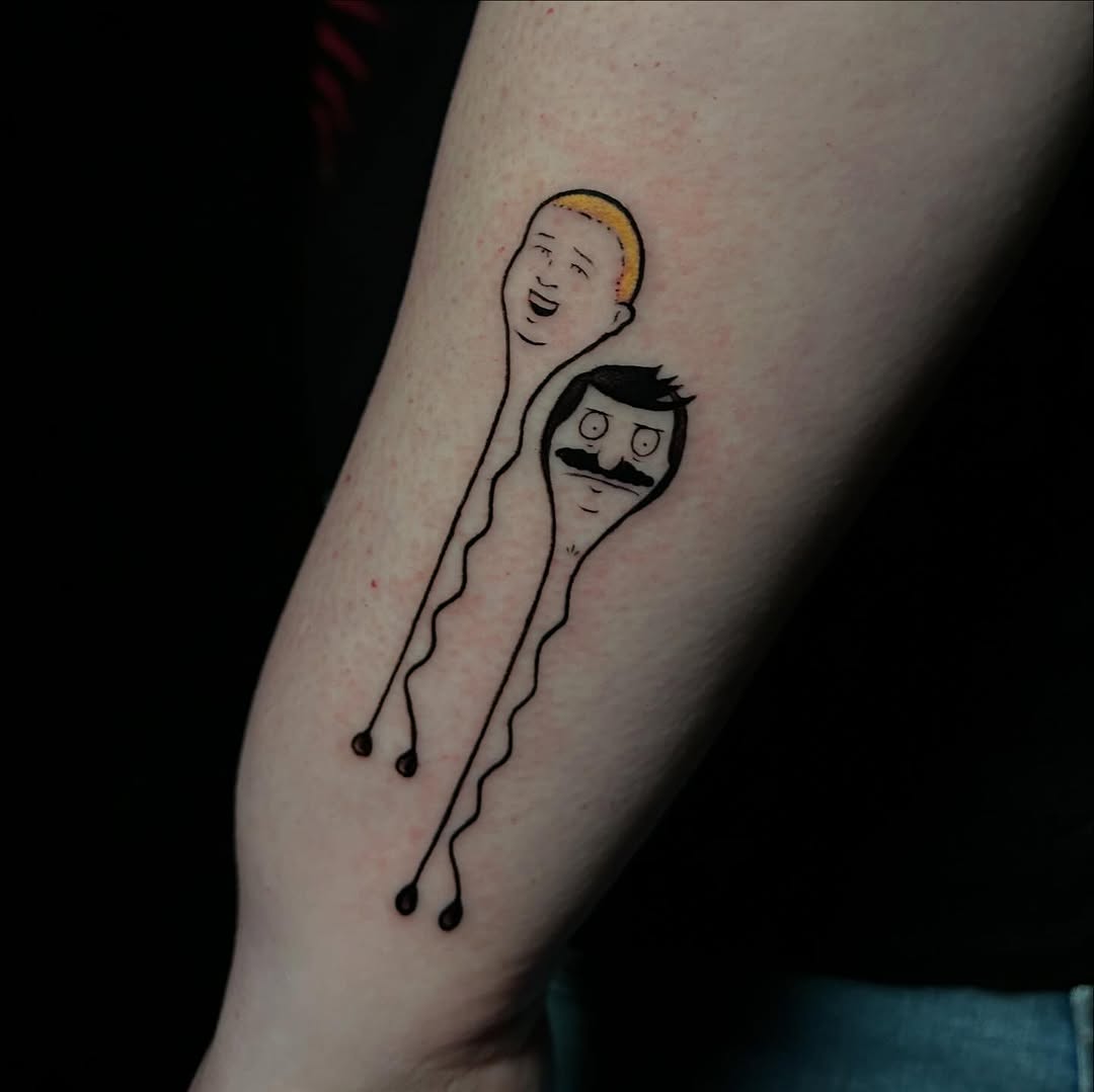 Tattoo by @ratgirltattoo โ new_school, anime