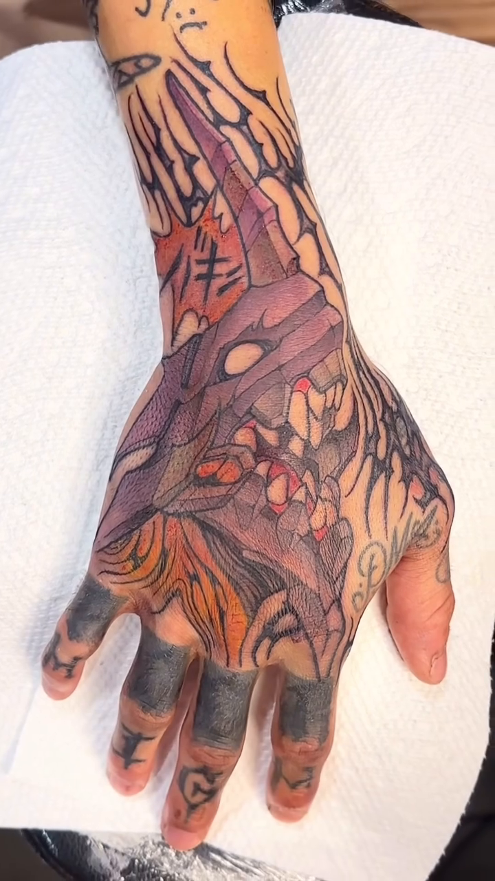 Tattoo by @langley_osborn — japanese_irezumi, blackwork