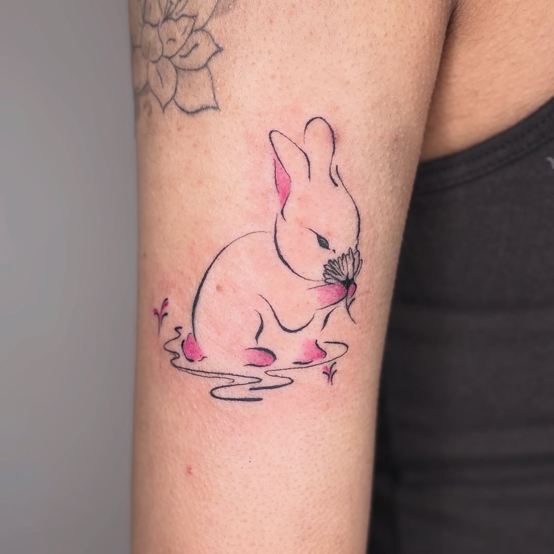 Tattoo by @soupytats — fine_line, watercolor