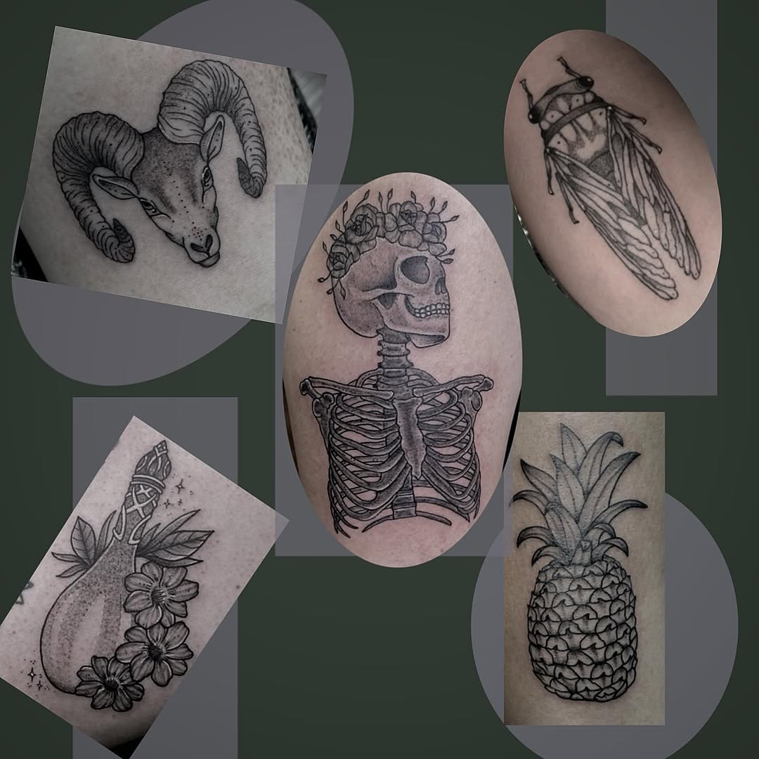 Tattoo by @spicy_sugarrr_tattoos — black_and_grey, illustrative