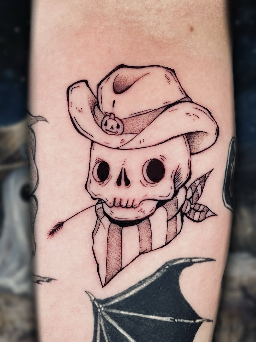 Tattoo by @theghouligan โ ignorant, black_and_grey