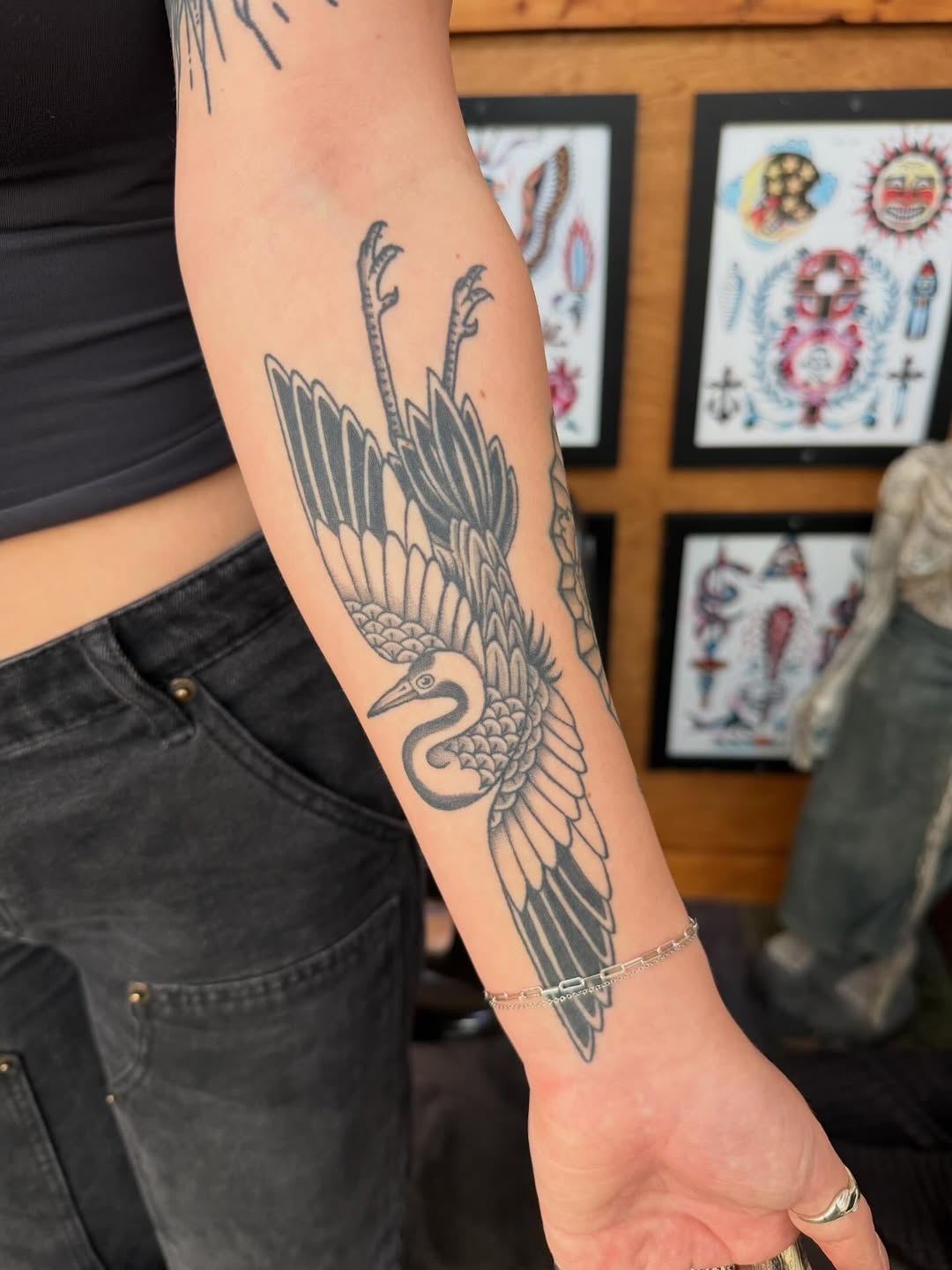 Tattoo by @tashavenola — japanese_irezumi, black_and_grey