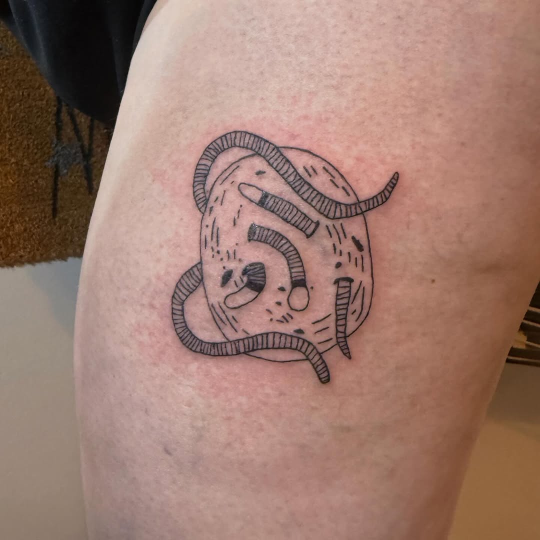 Tattoo by @atadmadstabs — sketch