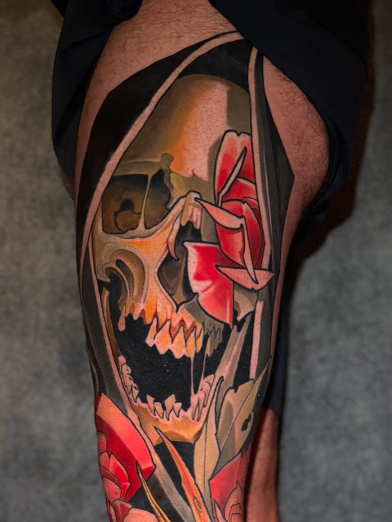 Tattoo by @matttruiano — realism, trash_polka