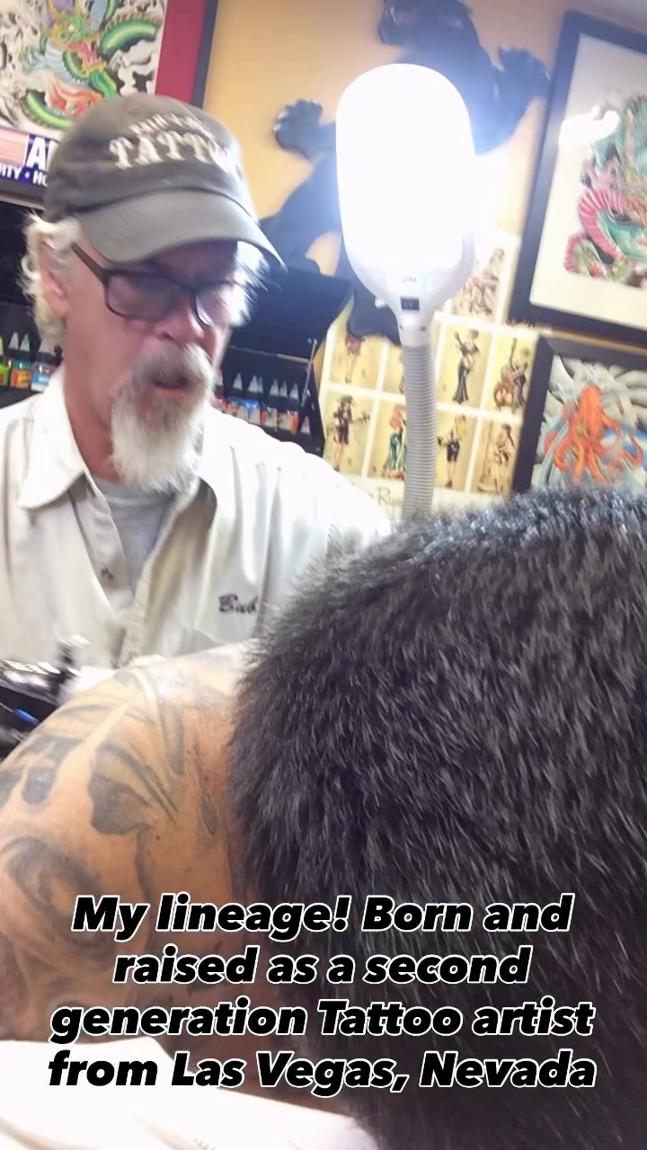 Tattoo by @sailorjake702 — lettering_script
