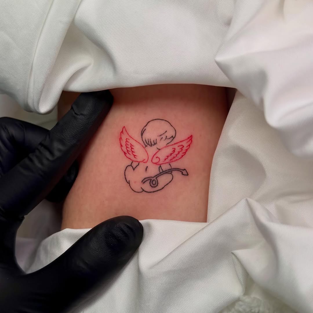 Tattoo by @maru_ttttt — fine_line
